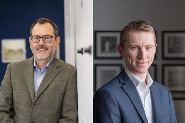 Headshots of Mark Coles and Matthew Peak