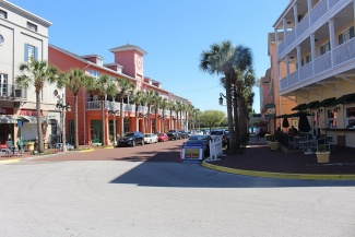 Market Street in Celebration, Florida, Disney's own homage to garden cities