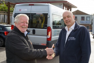 Our minibus team help members of the community get around Letchworth