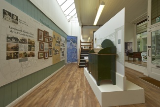 The Community Museum is in the Arcade in Letchworth