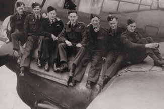 The Navigator tells the story of a Lancaster bomber crew in World War Two