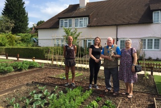 Community Garden in Letchworth