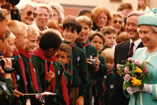 Her Majesty Queen Elizabeth II Visits Letchworth