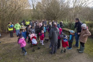 Poppy Planting on the Greenway