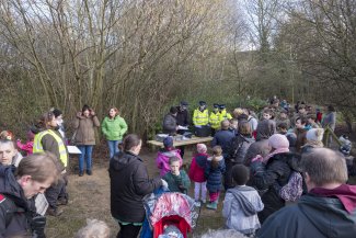 Poppy Planting on the Greenway