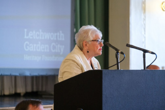 Letchworth Garden City Heritage Foundation, Chair, Pam Burn