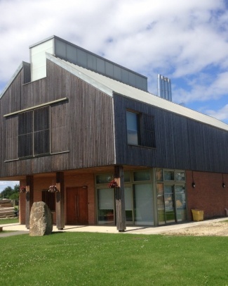 An energy store in the Garden City development in Derwenthorpe